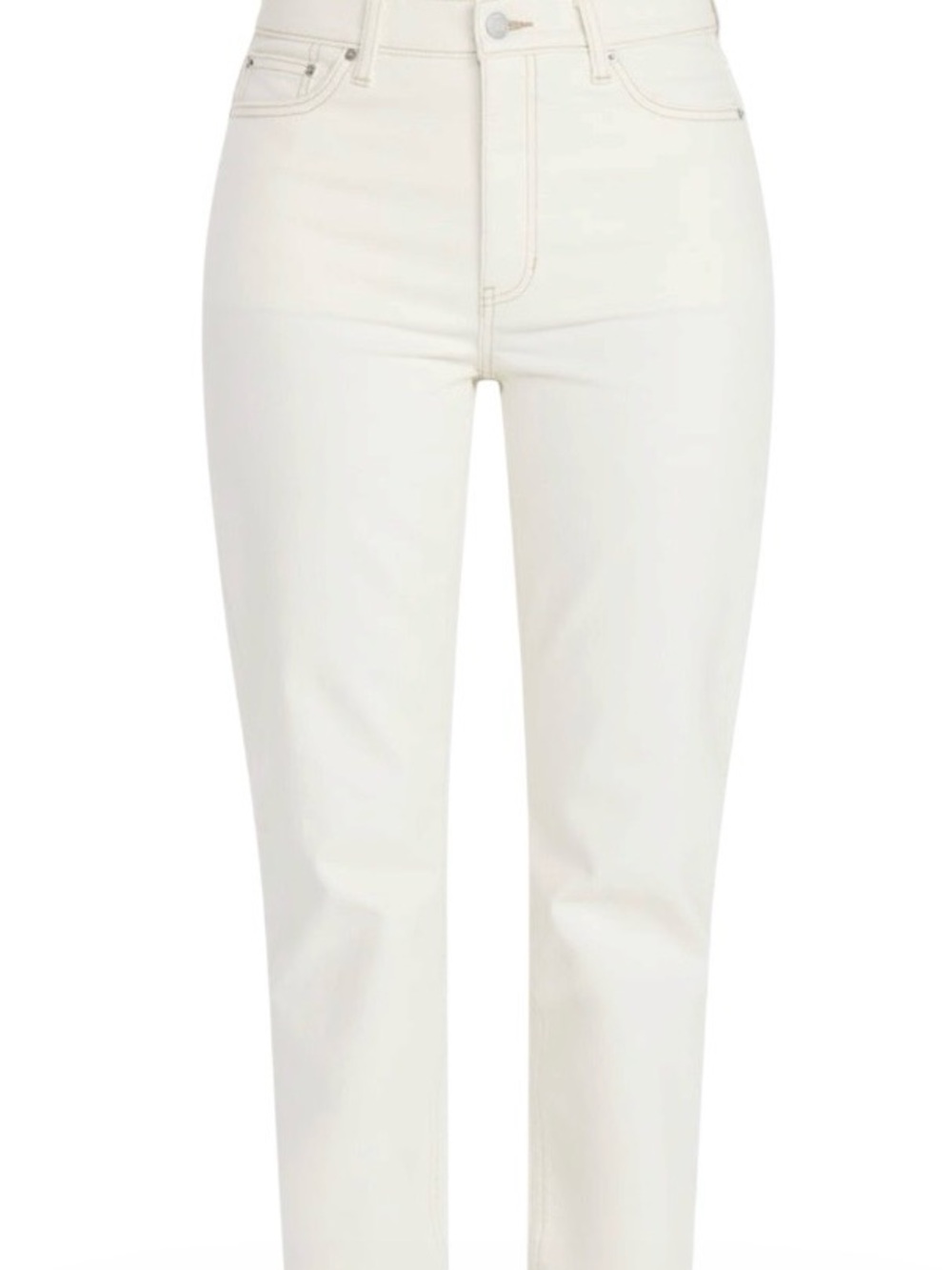 High Rise Straight Leg Jeans for Women from Time and Tru